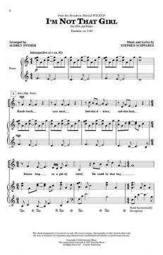 Choral Songs From Wicked (Stephen L. Schwartz) 