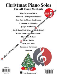 Christmas Piano Solos Level 5 
