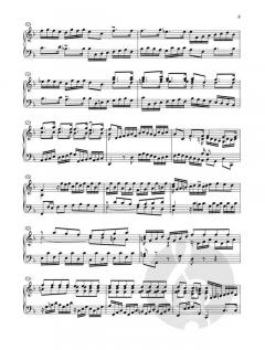 Englische Suiten Nr. 4-6 BWV 809-811 von Johann Sebastian Bach 