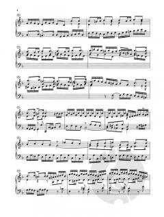 Englische Suiten Nr. 4-6 BWV 809-811 von Johann Sebastian Bach 