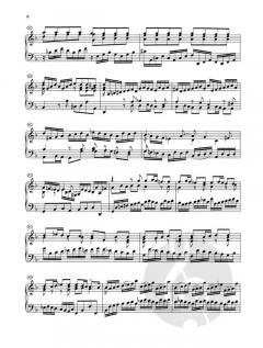 Englische Suiten Nr. 4-6 BWV 809-811 von Johann Sebastian Bach 