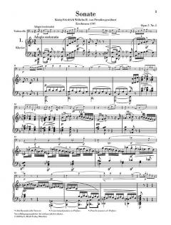 Sonaten für Klavier und Violoncello von Ludwig van Beethoven im Alle Noten Shop kaufen