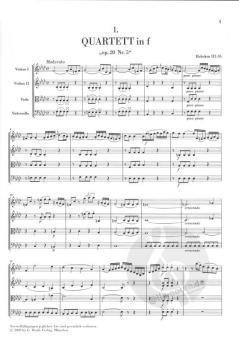 Streichquartette Heft 4, op. 20 von Joseph Haydn im Alle Noten Shop kaufen