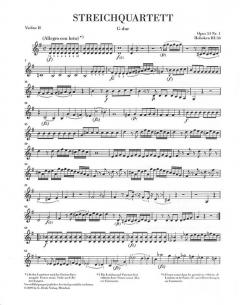 Streichquartette Heft 7 op. 54 und 55 von Joseph Haydn im Alle Noten Shop kaufen (Stimmensatz)