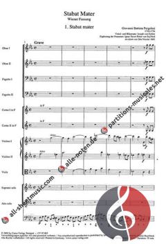 Stabat Mater von Giovanni Battista Pergolesi (Download) 