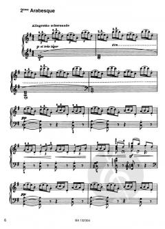 2 Arabesques von Claude Debussy 