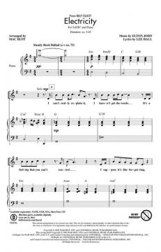 Electricity (From Billy Elliot) von Elton John (Download) 