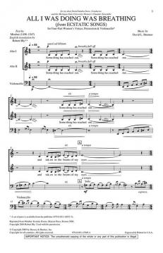 All I Was Doing Was Breathing (David L. Brunner) 