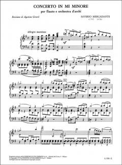Concerto e-Moll op. 57 von Saverio Mercadante 