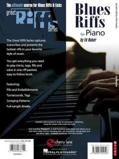 Blues Riffs For Piano von Ed Baker 