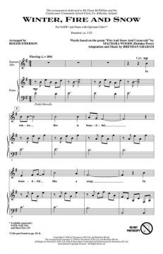 Winter, Fire And Snow von Brendan Graham (Download) 