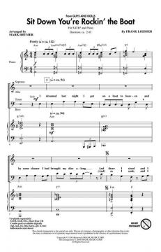 Sit Down You're Rockin' The Boat (Frank Loesser) 