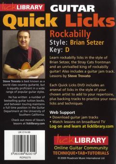Quick Licks: Rockabilly von Brian Setzer 