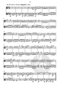 44 Duos für 2 Violen Band 1 (Duo 1 bis 30) von Béla Bartók 