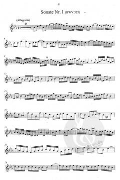 Trio-Sonaten 1 von Johann Sebastian Bach 