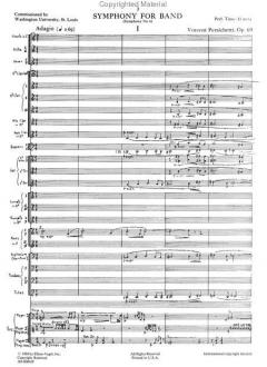 Symphony For Band Op.69 (Vincent Persichetti) 