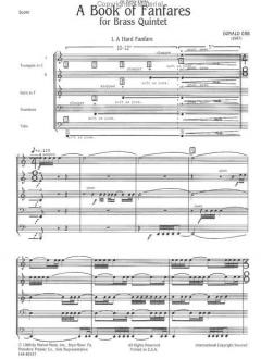 A Book Of Fanfares (Donald Erb) 