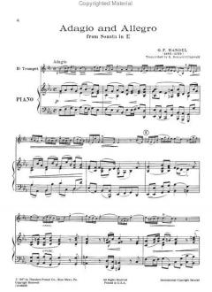 Adagio and Allegro von Georg Friedrich Händel 