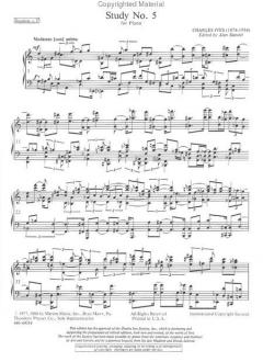 Study No. 5 von Charles Ives 