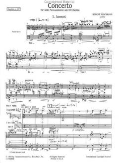 Concerto von Robert Suderburg 