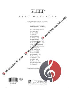 Sleep von Eric Whitacre 