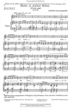 Make A Joyful Noise (Arthur Frackenpohl) 