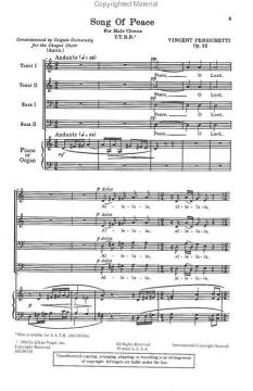 Song Of Peace (Vincent Persichetti) 
