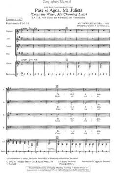 Pase El Agoa, Ma Julieta (Francis J. Guentner) 