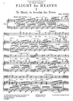 Flight For Heaven von Ned Rorem 