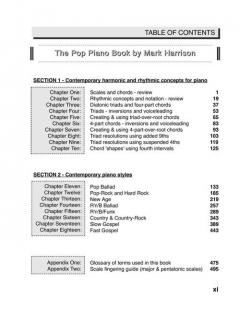 The Pop Piano Book von Mark Harrison 