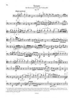 Sonaten von Ludwig van Beethoven für Violoncello und Klavier im Alle Noten Shop kaufen