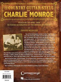 The Country Guitar Style Of Charlie Monroe von Joseph Weidlich 