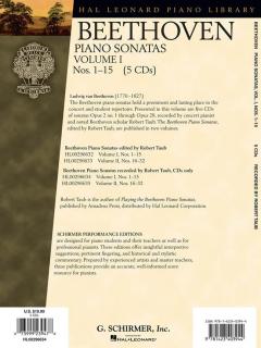 Piano Sonatas Vol. 1: Nos. 1-15 (CDs Only -Set Of 5) von Ludwig van Beethoven 