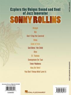 Saxophone Signature Licks von Sonny Rollins 