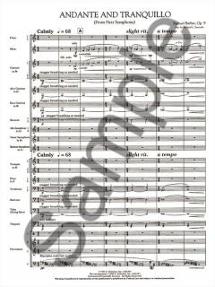 Andante And Tranquillo (Samuel Barber) 