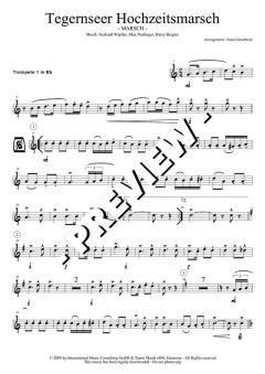 Tegernseer Hochzeitsmarsch - DOWNLOAD von Gerhard Wipfler (Download) 