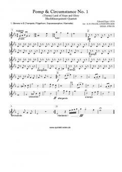 Thema aus 'Pomp & Circumstance Nr. 1' (Edward Elgar) 