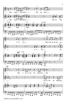 Never Can Say Goodbye von G. Gaynor 