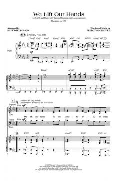 We Lift Our Hands von Dave Williamson (Download) 