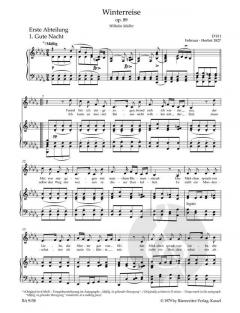 Winterreise op. 89 von Franz Schubert (Download) 