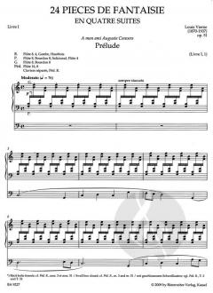 Sämtliche Orgelwerke 7.1 von Louis Vierne (Download) 