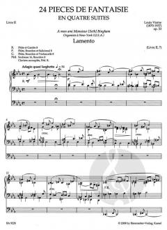Sämtliche Orgelwerke 7.2 von Louis Vierne (Download) 