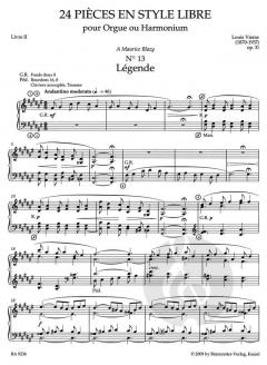 Sämtliche Orgelwerke Band 8.2 op. 31 von Louis Vierne (Download) 