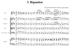 Wassermusik von Georg Friedrich Händel 