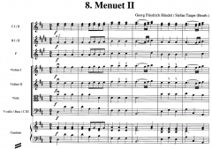 Wassermusik von Georg Friedrich Händel 