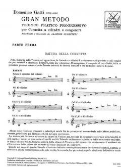 Gran Metodo Teorico Pratico Progressivo Parte 1 von Domenico Gatti 