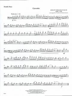 Gavotte von Johann Sebastian Bach 