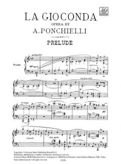 La Gioconda von Amilcare Ponchielli 