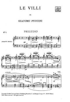 Le Villi von Giacomo Puccini 
