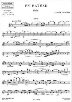 En Bateau von Claude Debussy 